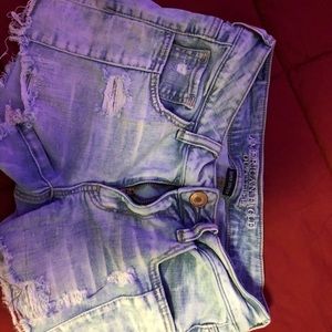 american eagle jean shorts